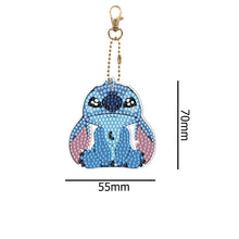 Load image into Gallery viewer, 5pcs DIY Acrylic Full Special Drill Diamond Stitch Keychain Kits (YSK79)
