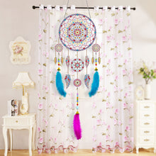 Load image into Gallery viewer, DIY Diamond Painting Dream Catcher Wind Chimes Kit Feather Craft (BMW08)
