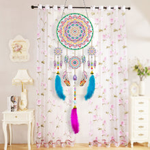 Load image into Gallery viewer, DIY Diamond Painting Dream Catcher Wind Chimes Kit Feather Craft (BMW10)
