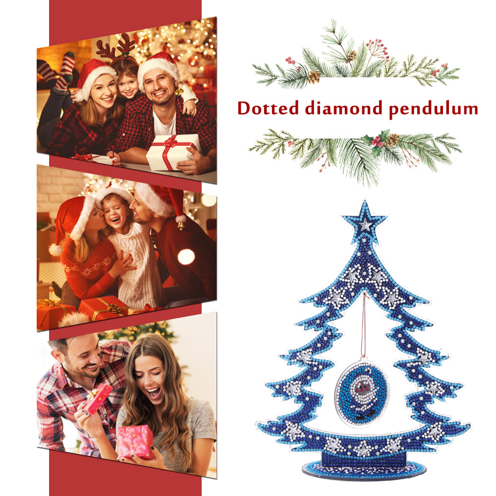 Luminous Christmas Tree Special Shape Art Diamond Painting Ornament Ki –  everydayecrafts