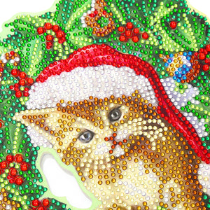 DIY Hanging Diamond Painting Wreath Door Embroidery Mosaic Garland (GT2006)