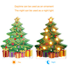 Load image into Gallery viewer, DIY Diamond Painting Light Christmas Tree Snowman Nightlight Lamp (BJD07)
