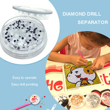 Load image into Gallery viewer, Diamond Painting Drill Separator Round Square Drills Embroidery Divider
