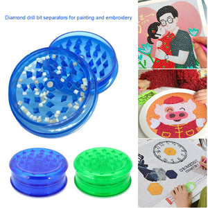 Diamond Painting Drill Separator Round Square Drills Embroidery Divider