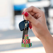 Load image into Gallery viewer, 5pcs DIY Xmas Gifts Full Special Shaped Diamond Painting Keychain (AA912)
