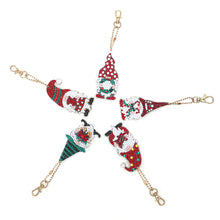 Load image into Gallery viewer, 5pcs DIY Gnomes Full Special Shaped Diamond Painting Keychain Kit (AA913)
