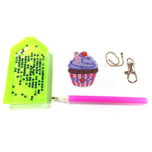 Load image into Gallery viewer, 5pcs DIY Ice Cream Full Special Shaped Diamond Painting Keychain (DZ3079)
