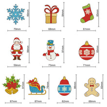 Load image into Gallery viewer, DIY Diamond Special Shape One-sided Hanging Christmas Ornament Prop (GS07)

