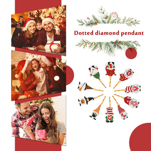 DIY Diamond Special Shape One-sided Hanging Christmas Ornament Prop (GS09)