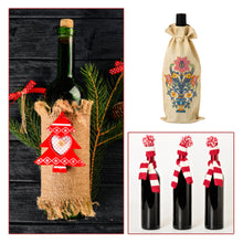 Load image into Gallery viewer, Diamond Painting Wine Bag 5D DIY Mosaic Special Drill Bottle Bag (TB019)
