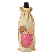 Load image into Gallery viewer, Diamond Painting Wine Bag 5D DIY Mosaic Special Drill Bottle Bag (TB020B)

