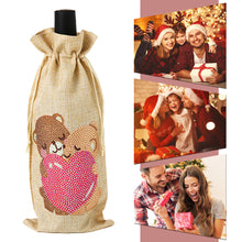 Load image into Gallery viewer, Diamond Painting Wine Bag 5D DIY Mosaic Special Drill Bottle Bag (TB020B)
