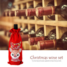 Load image into Gallery viewer, Diamond Painting Wine Bag 5D DIY Mosaic Special Drill Bottle Bag (TB024A)
