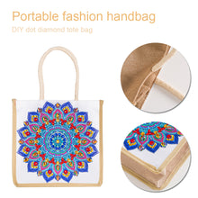 Load image into Gallery viewer, 5D Diamond Painting Linen Bag DIY Mandala Shopping Handbag Tote (GT5003)
