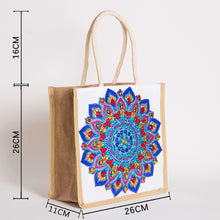 Load image into Gallery viewer, 5D Diamond Painting Linen Bag DIY Mandala Shopping Handbag Tote (GT5003)
