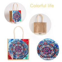 Load image into Gallery viewer, 5D Diamond Painting Linen Bag DIY Mandala Shopping Handbag Tote (GT5004)
