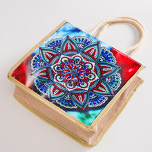 Load image into Gallery viewer, 5D Diamond Painting Linen Bag DIY Mandala Shopping Handbag Tote (GT5004)
