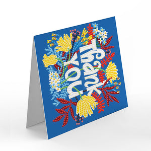 12pcs DIY Diamond Painting Greeting Cards Mosaic Birthday Postcard (HKDZ08)
