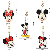 Load image into Gallery viewer, 5pcs Diamond Keychains Hanging Ornament DIY Phone Bag Charm Decor (YSK73)
