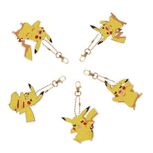 Load image into Gallery viewer, 5pcs Diamond Keychains Hanging Ornament DIY Phone Bag Charm Decor (YSK74)
