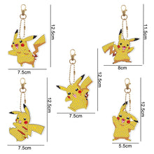 Load image into Gallery viewer, 5pcs Diamond Keychains Hanging Ornament DIY Phone Bag Charm Decor (YSK74)
