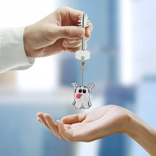 Load image into Gallery viewer, DIY Full Special-shaped Drill Diamond Painting Keychain Pendant (DSK007)
