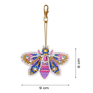 DIY Full Special-shaped Drill Diamond Painting Keychain Pendant (DSK021)