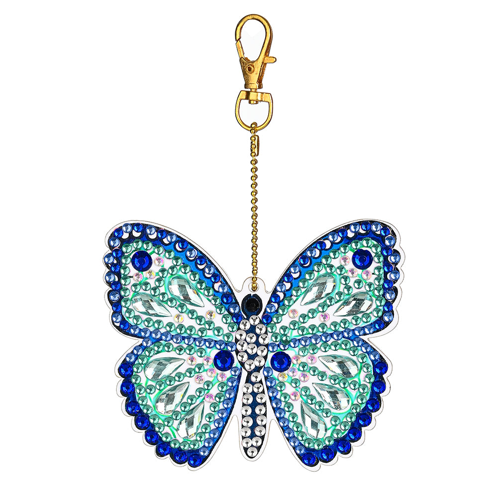 DIY Full Special-shaped Drill Diamond Painting Keychain Pendant (DSK022)