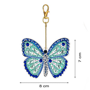 DIY Full Special-shaped Drill Diamond Painting Keychain Pendant (DSK022)