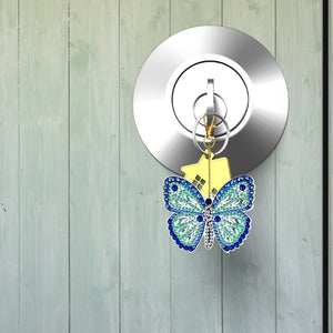 DIY Full Special-shaped Drill Diamond Painting Keychain Pendant (DSK022)