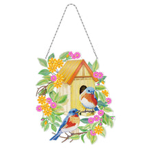 Load image into Gallery viewer, DIY Diamond Painting Double-sided Hanging Flower Wreath Kit (YH202)
