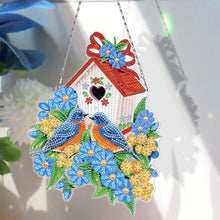 Load image into Gallery viewer, DIY Diamond Painting Double-sided Hanging Flower Wreath Kit (YH204)
