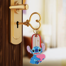 Load image into Gallery viewer, 2x DIY Full Special Shape Diamond Painting Keychain Bag Decor Kit (DYSK05)
