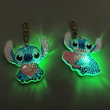 Load image into Gallery viewer, 2x DIY Full Special Shape Diamond Painting Keychain Bag Decor Kit (DYSK05)
