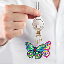 Load image into Gallery viewer, 2x DIY Full Special Shape Diamond Painting Keychain Bag Decor Kit (DYSK07)

