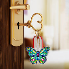 Load image into Gallery viewer, 2x DIY Full Special Shape Diamond Painting Keychain Bag Decor Kit (DYSK07)
