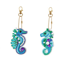 Load image into Gallery viewer, 2x DIY Full Special Shape Diamond Painting Keychain Bag Decor Kit (DYSK09)

