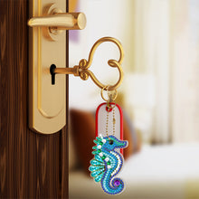 Load image into Gallery viewer, 2x DIY Full Special Shape Diamond Painting Keychain Bag Decor Kit (DYSK09)
