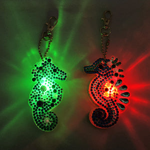 2x DIY Full Special Shape Diamond Painting Keychain Bag Decor Kit (DYSK09)