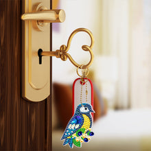 Load image into Gallery viewer, 2x DIY Full Special Shape Diamond Painting Keychain Bag Decor Kit (DYSK10)
