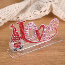 Load image into Gallery viewer, DIY Crystal Diamond Painting Valentines Day Desk Ornaments Kit (CB011)
