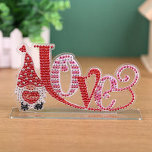 Load image into Gallery viewer, DIY Crystal Diamond Painting Valentines Day Desk Ornaments Kit (CB011)
