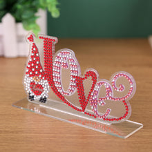 Load image into Gallery viewer, DIY Crystal Diamond Painting Valentines Day Desk Ornaments Kit (CB011)
