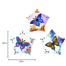 Load image into Gallery viewer, 3x DIY Diamond Star Hanging Fairy Light Christmas Party Decor (Butterfly)
