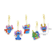 Load image into Gallery viewer, 5x Diamond Painting Christmas DIY Keychain Bag Pendant Jewelry Decor (T-15)
