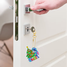 Load image into Gallery viewer, 5x Diamond Painting Christmas DIY Keychain Bag Pendant Jewelry Decor (T-15)
