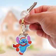 Load image into Gallery viewer, 5x Diamond Painting Christmas DIY Keychain Bag Pendant Jewelry Decor (T-15)
