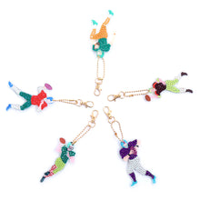 Load image into Gallery viewer, 5pcs Diamond Keychains Art Craft DIY Double-sided Kid Adult Gifts (AA989)
