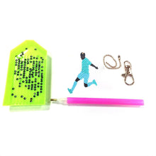 Load image into Gallery viewer, 5pcs Diamond Keychains Art Craft DIY Double-sided Kid Adult Gifts (AA990)
