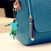 Load image into Gallery viewer, 5pcs Diamond Keychains Art Craft DIY Double-sided Kid Adult Gifts (AA990)
